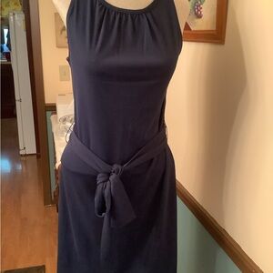 Tory Burch Blue Uniform Flinnia Dress with Belt XS
